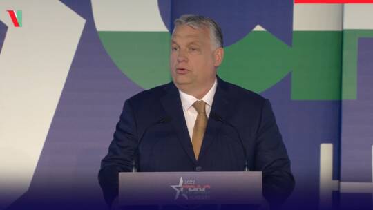 Viktor Orbán au CPAC 2022