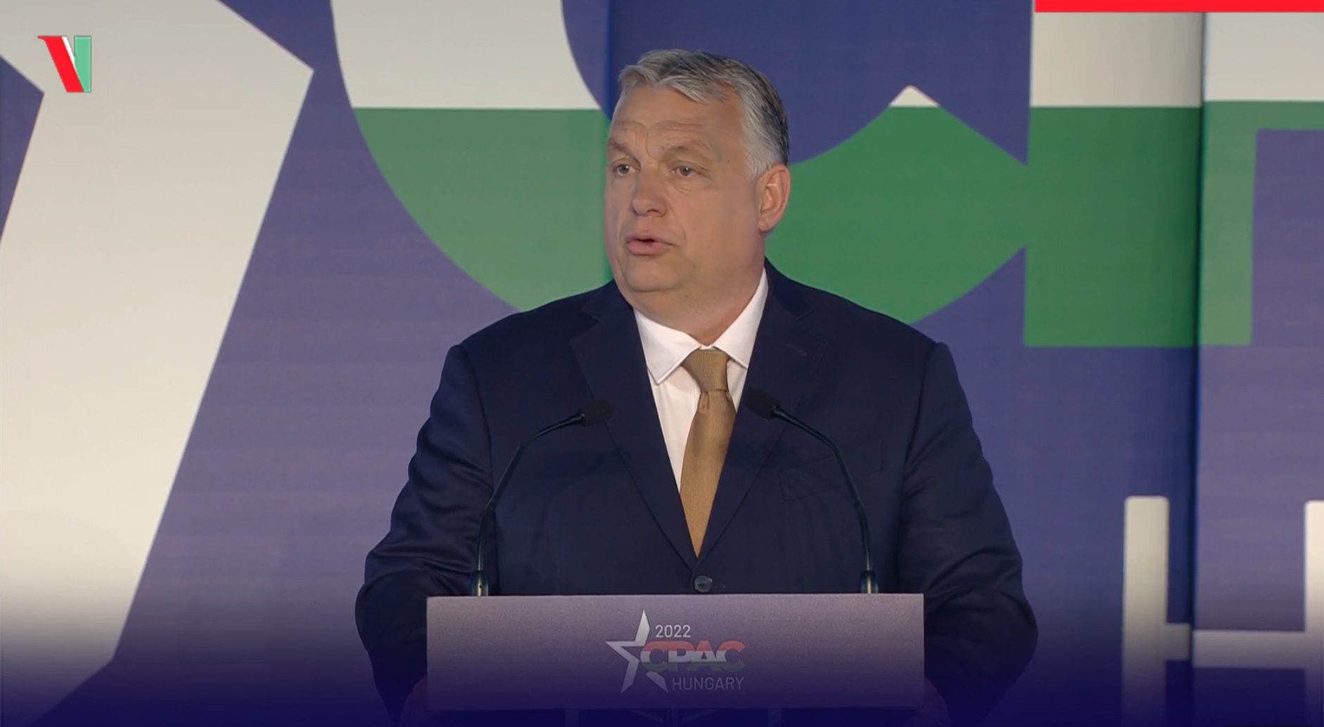 Viktor Orbán au CPAC 2022