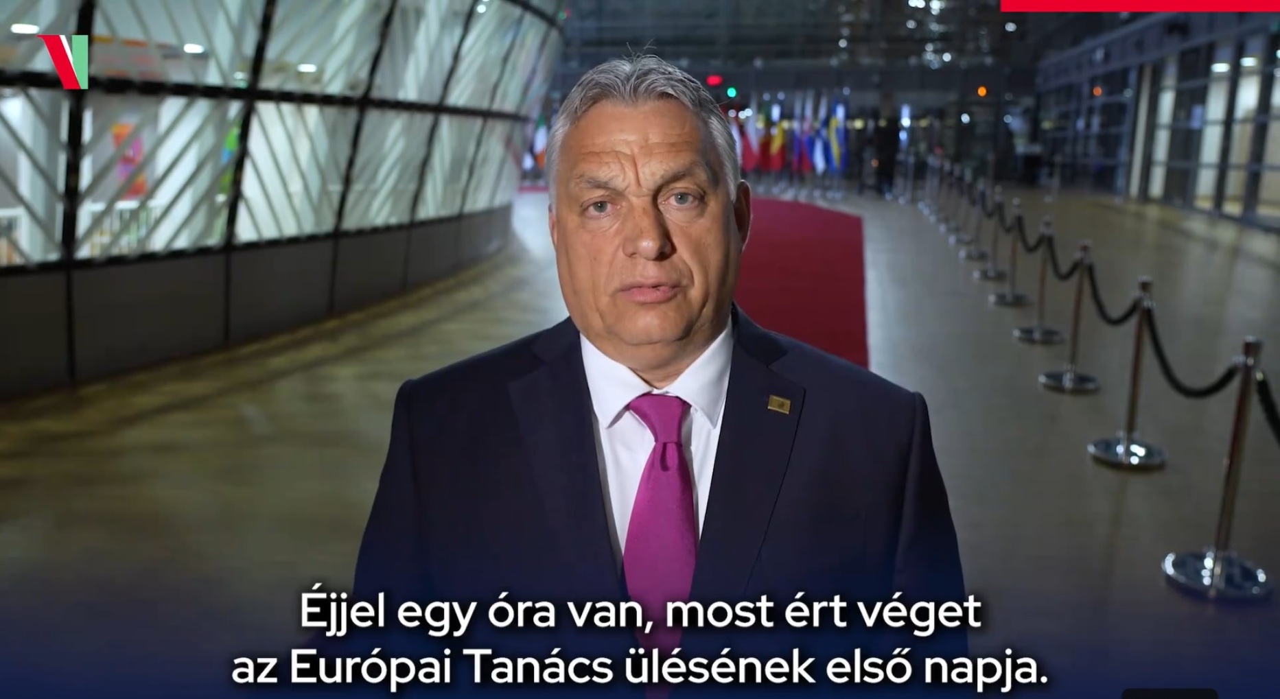 Viktor Orbán à Bruxelles le 31 mai 2022