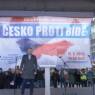 Demonstration in Prag gegen die Inflation… und gegen die Unterstützung der Ukraine