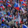 Demonstration auf dem Wenzelsplatz gegen hohe Lebenshaltungskosten in Tschechien