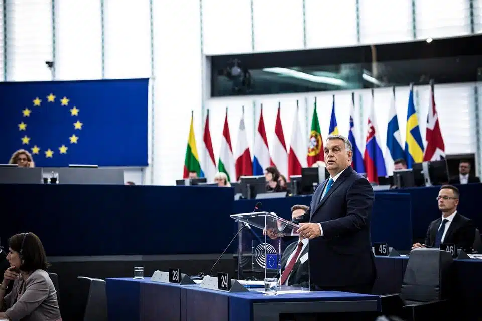 Viktor Orbán denounces the Blackmail of the EU – FULL SPEECH