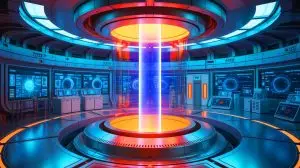 Illustration of France's Tokamak WEST sustaining plasma for over 22 minutes. Image generated by AI.