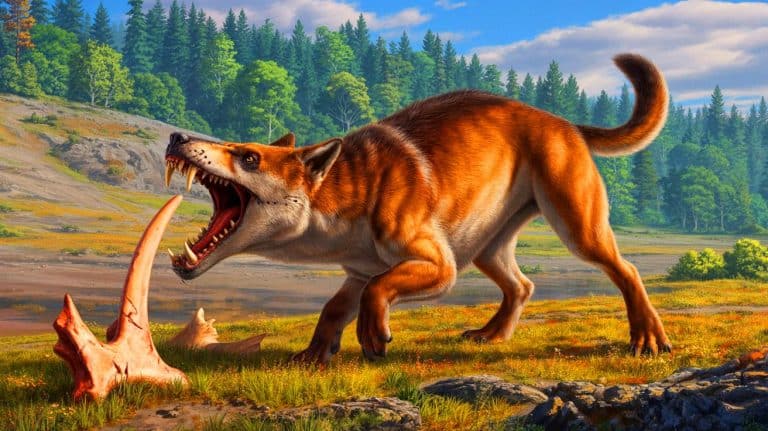 “He’s Back From Extinction”: This Gigantic Epicyon With 1,000 PSI Bone-Crushing Jaws Terrifies Modern America With Its Prehistoric Power