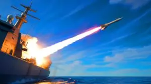 Illustration of the FTX-40 test showcasing advanced missile defense capabilities. Image generated by AI.