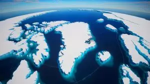 Illustration von Grönlands strategischer Bedeutung und Unabhängigkeitsbestrebungen. Bild durch KI generiert.
