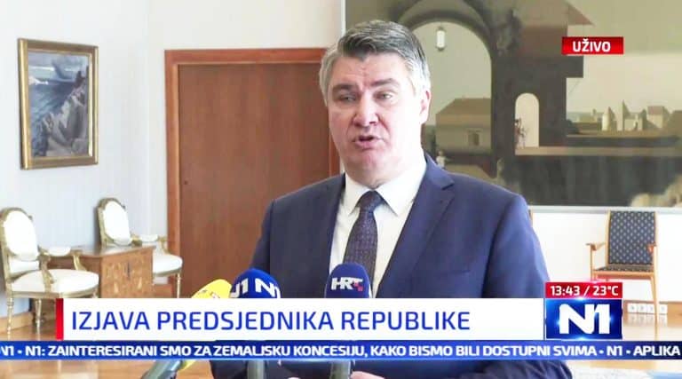 Covid-19 : le président croate veut passer à autre chose