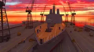 Illustration of the strategic expansion of the U.S. Navy's fleet through international collaboration. Image generated by AI.