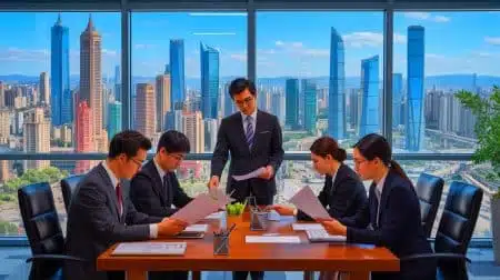 “China’s Exporters Aren’t Backing Down”: Letters of Credit Fuel Domestic Market Surge as Global Trade War Escalates Illustration of Chinese exporters using domestic letters of credit to pivot to the home market amidst trade tensions. Image generated by AI.