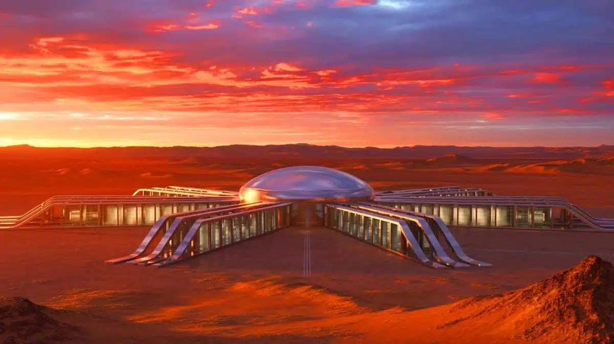 Illustration de la découverte de réserves massives de thorium en Chine. Image réalisée par IA.