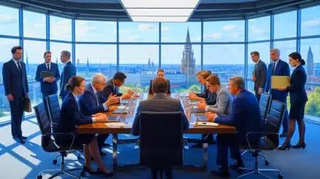 “Germany Defies France’s Bold Move”: Fierce Clash Over US Big Tech Taxation Sparks Renewed Tariff War Tensions Illustration of Germany's opposition to France's proposal to tax American tech giants amidst EU-US trade tensions. Image generated by AI.