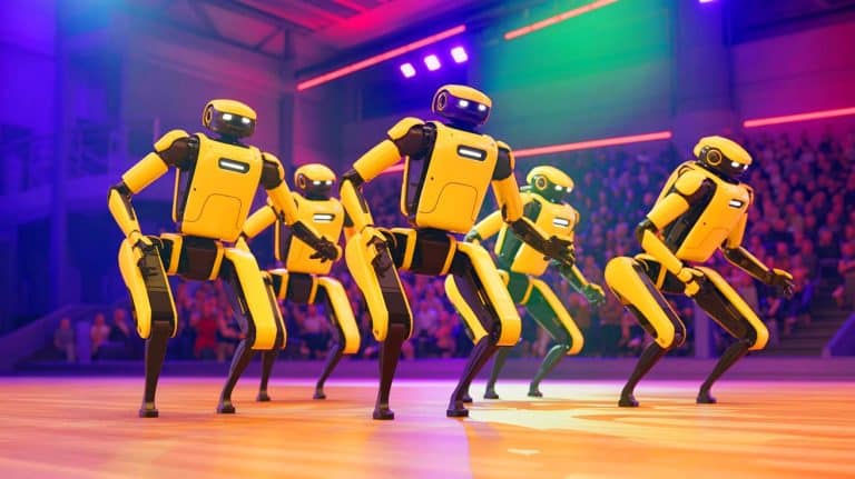 Incroyable performance canine : ces chiens robots enflamment la scène d&rsquo;America&rsquo;s Got Talent avec des mouvements de danse stupéfiants et inédits