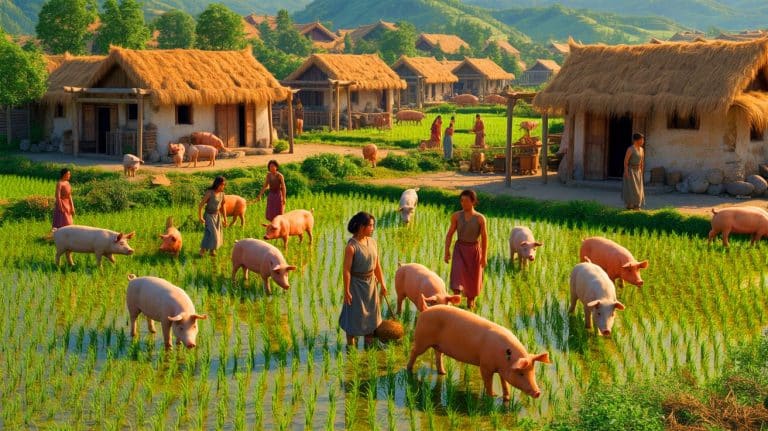 Les porcs auraient été domestiqués en Chine à l’époque néolithique : une découverte qui bouleverse nos connaissances sur l’histoire de l’élevage