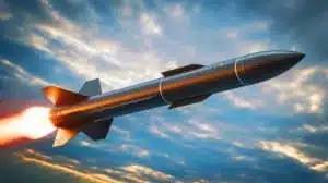 Illustration of the AGM-181A Long-Range Standoff missile in flight. Image generated by AI.