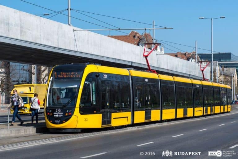 Tramway record pour Budapest