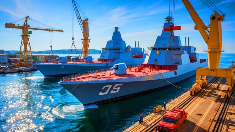 « Trop de chantiers navals en Europe, un chaos maritime en vue » : le cri d’alarme du chef de la Marine française face à une crise industrielle inquiétante