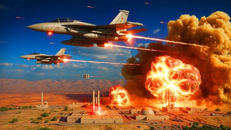 « Deux cents avions, une nuit de feu » : l’Iran frappé en masse sur ses sites nucléaires et militaires selon Tsahal