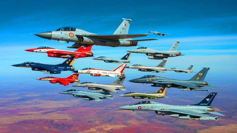 “Air Dominance Redefined”: These Are the Top 10 Largest and Most Powerful Air Forces Taking Control of the Skies in 2025