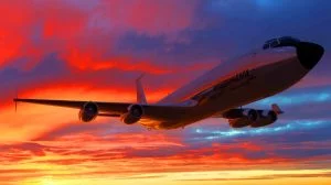 Illustration of the WC-135R Constant Phoenix aircraft deployed amid Iran-Israel tensions. Image generated by AI.