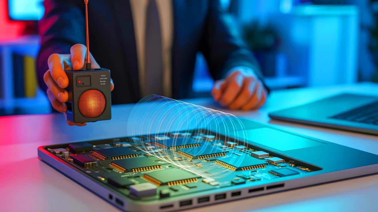 “Your Laptop Just Turned into a Spy”: This Shocking Radio Trick Lets Devices Transmit Secret Conversations Through Walls, Experts Warn