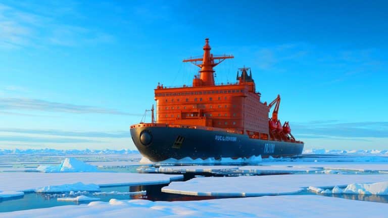 „Russland setzt alles auf eine Karte“: Mächtige 120-MW-Atom-Eisbrecher sollen Arktis erobern und ihre Dominanz sichern