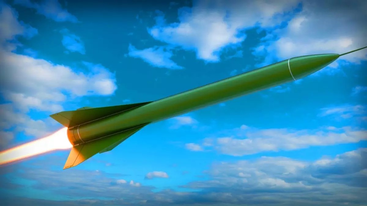 Illustration von einer Hyperschallwaffe der U.S. Air Force im Einsatz. Bild durch KI generiert.