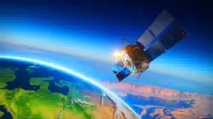 Illustration de l'activation du réseau Starlink en Iran par Elon Musk, générée par intelligence artificielle.