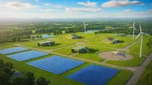 Illustration of European militaries overhauling their energy strategies to counter modern warfare demands, artificially generated.