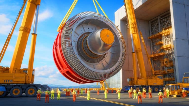 La Chine offre à la France ce colossal mastodonte de 15 mètres et 800 tonnes pour le plus grand réacteur à fusion du monde qui suscite l&rsquo;indignation des écologistes