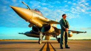 Illustration de la décision du Portugal de renoncer aux F-35 américains pour privilégier des alternatives européennes. Image réalisée par IA.