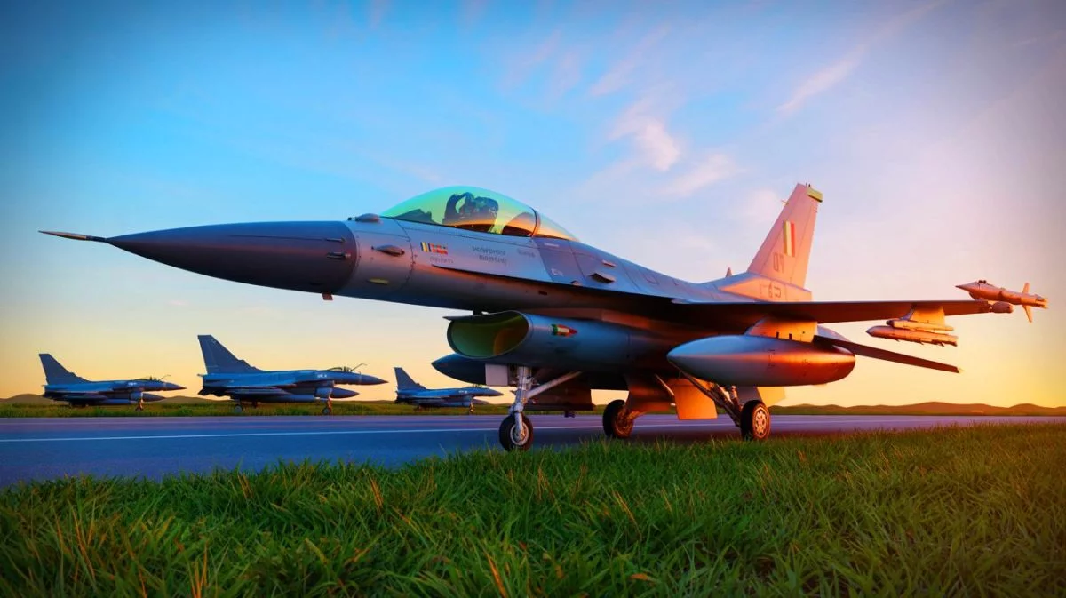 Illustration of Portugal rejecting Lockheed Martin's F-35 fighter jets amid U.S. reliability concerns. Image generated by AI.