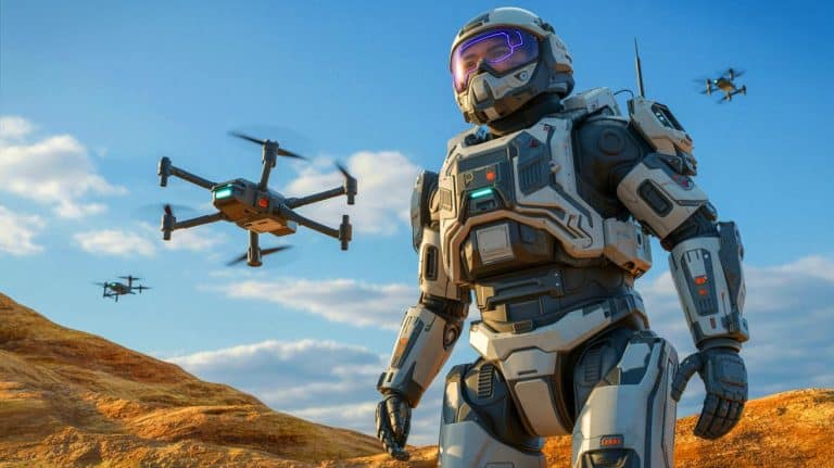 „Diese Zukunft ist jetzt Realität!“: Chinas Cyborg-Kampfanzug Verleiht Soldaten Drohnen-Schleudernde Superkräfte Und Revolutioniert Die Kriegsführung