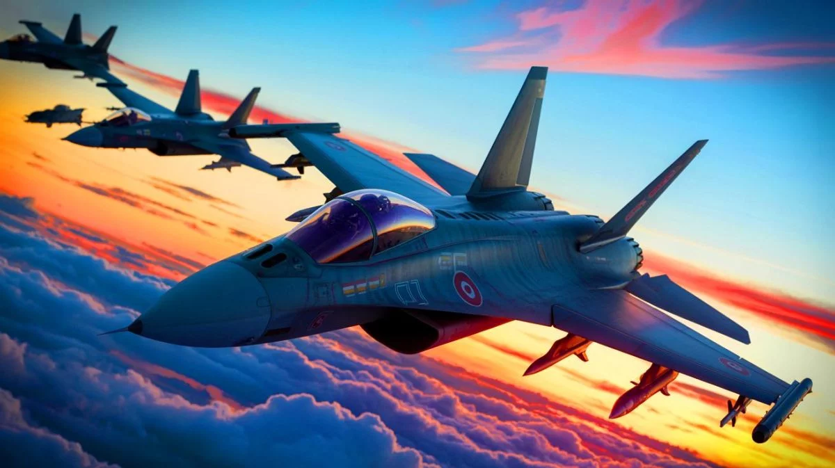 Illustration of the Future Combat Air System project collaboration challenges.