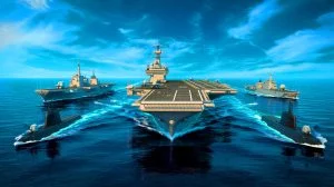 Illustration de la stratégie américaine pour renforcer sa flotte face à la montée en puissance de la marine chinoise.