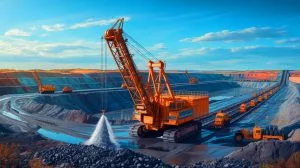 Illustration de la prise de contrôle par la Russie d'un gisement de lithium stratégique en Ukraine.