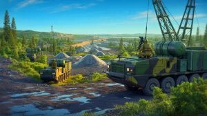 Illustration of Russian forces occupying a lithium-rich region in Ukraine's Donetsk area.