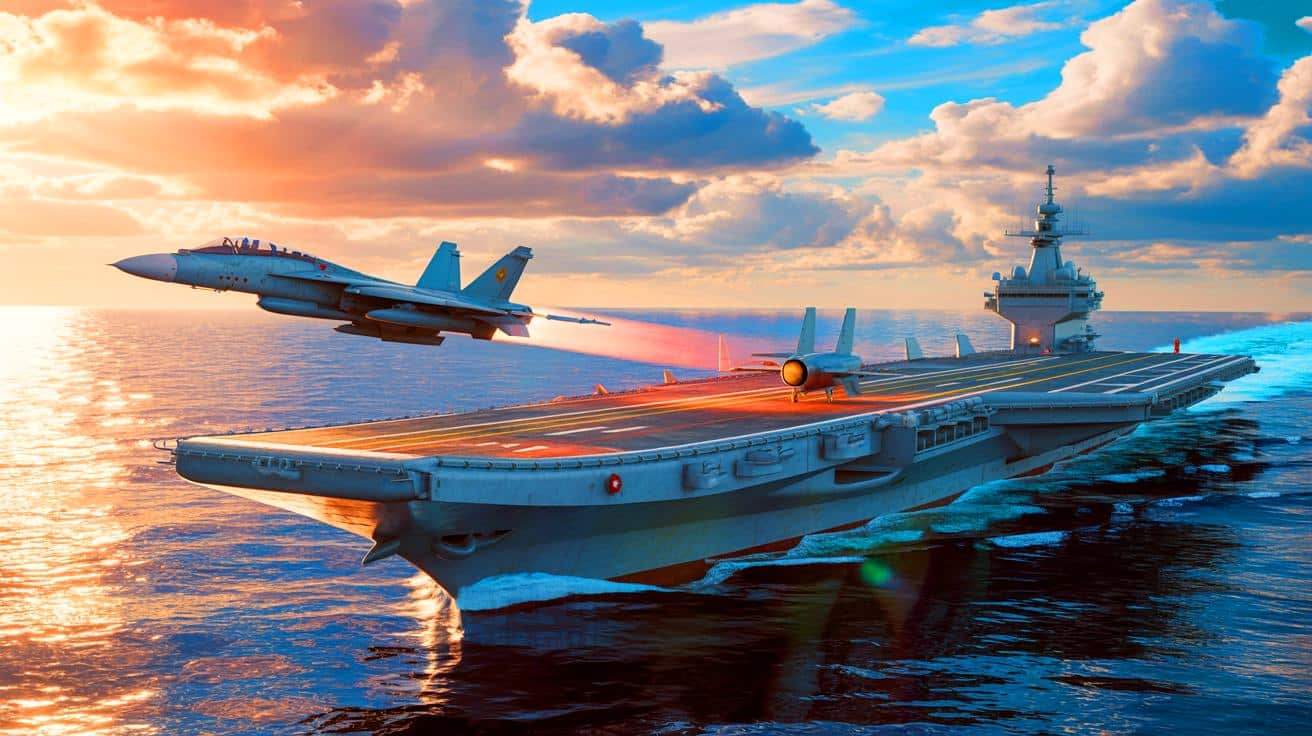Chinas gewagter Schritt: „Fujian-Kriegsschiff katapultiert Jets in neue Ära der militärischen Stärke“ und schockiert die Welt
