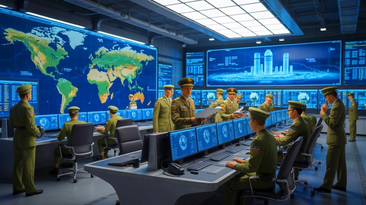 Illustration de l'expansion rapide de l'arsenal nucléaire chinois et ses implications géopolitiques.