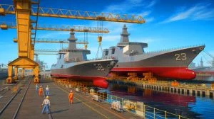 Illustration de la modernisation ambitieuse de la flotte navale américaine face à la montée en puissance chinoise.