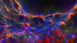 Illustration de la découverte du Great Wall de Hercules-Corona Borealis, une structure galactique massive remettant en cause les théories cosmologiques.