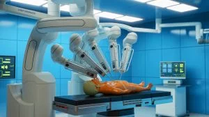 Illustration de l'autonomie du robot chirurgical SRT-H développé par l'Université Johns Hopkins.