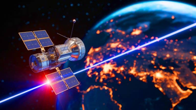« Incroyable ! Il pulvérise tout » : un satellite chinois révolutionne la technologie avec son laser défiant Starlink