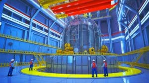 Illustration de l'acier CHSN01 utilisé pour les réacteurs de fusion nucléaire en Chine.