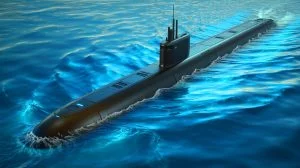 Illustration de l'innovation des sous-marins autonomes dans la marine américaine.