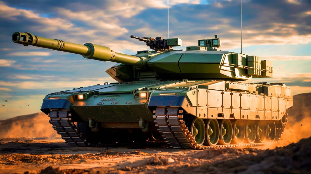 « La nouvelle menace se profile » : le char Condor Leopard 1 entre en scène pour contrer les dangers aériens et terrestres