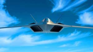 Illustration de l'apparition d'un nouvel avion furtif chinois sur les réseaux sociaux.