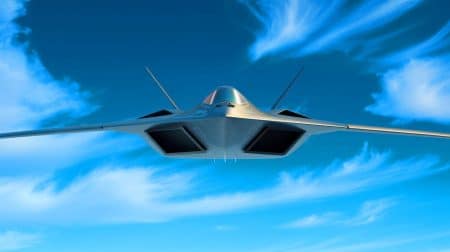 Illustration de l'apparition d'un nouvel avion furtif chinois sur les réseaux sociaux.