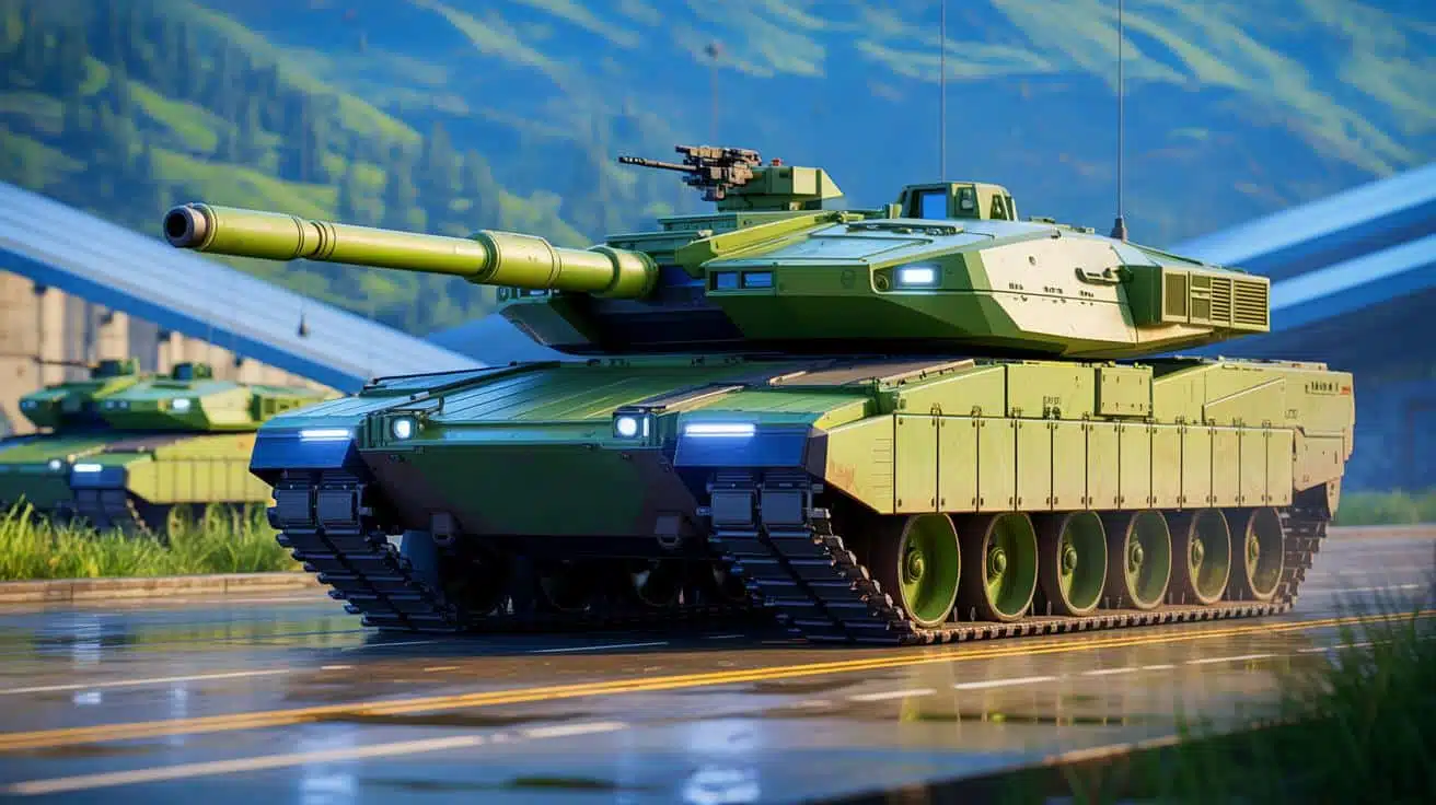 On dirait un monstre qui efface les radars » : L'Europe dévoile MARTE, le  char hybride furtif conçu pour dominer les champs de bataille de demain, image size:1312x736