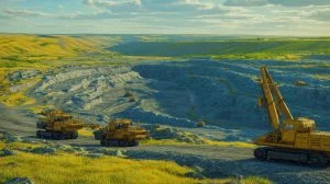 Illustration de la prise de contrôle d'une région ukrainienne riche en lithium par les forces russes.
