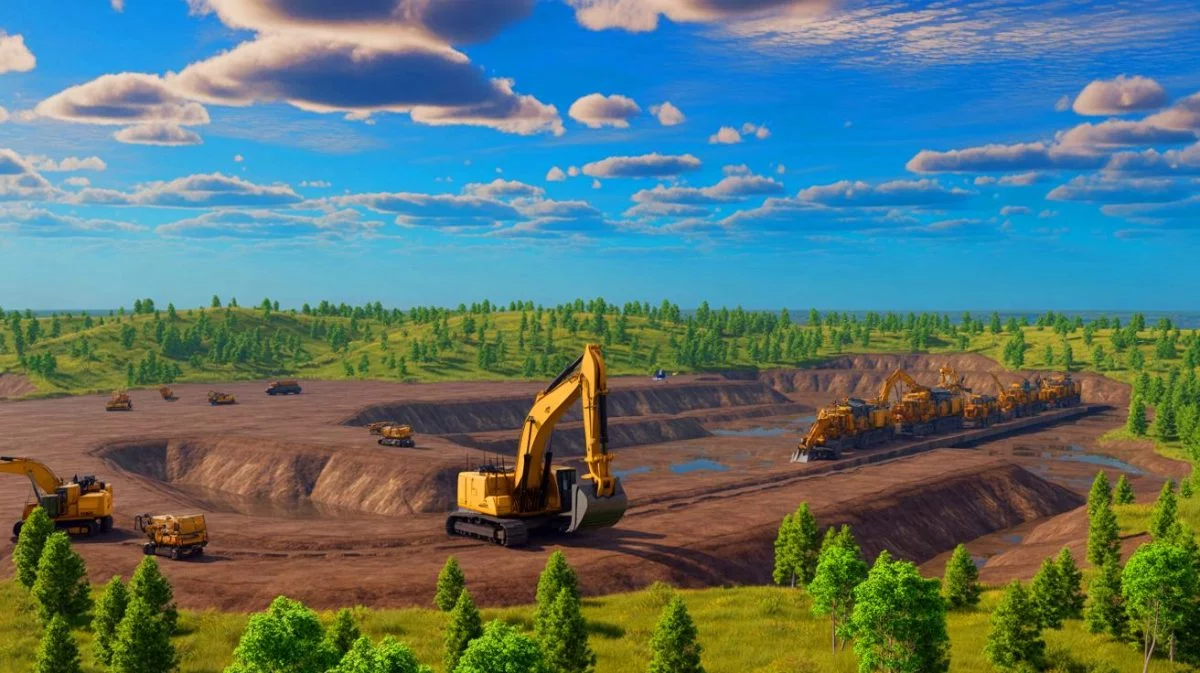 Illustration of the strategic lithium-rich zone near Shevchenko seized by Russian forces.
